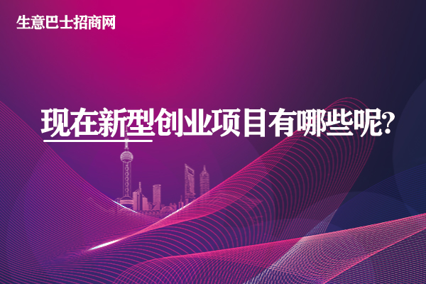 現(xiàn)在新型創(chuàng)業(yè)項目有哪些呢?